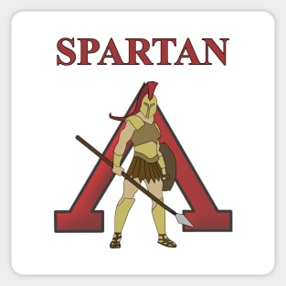 Spartan Warrior of Sparta Lambda Ancient Greece Sticker